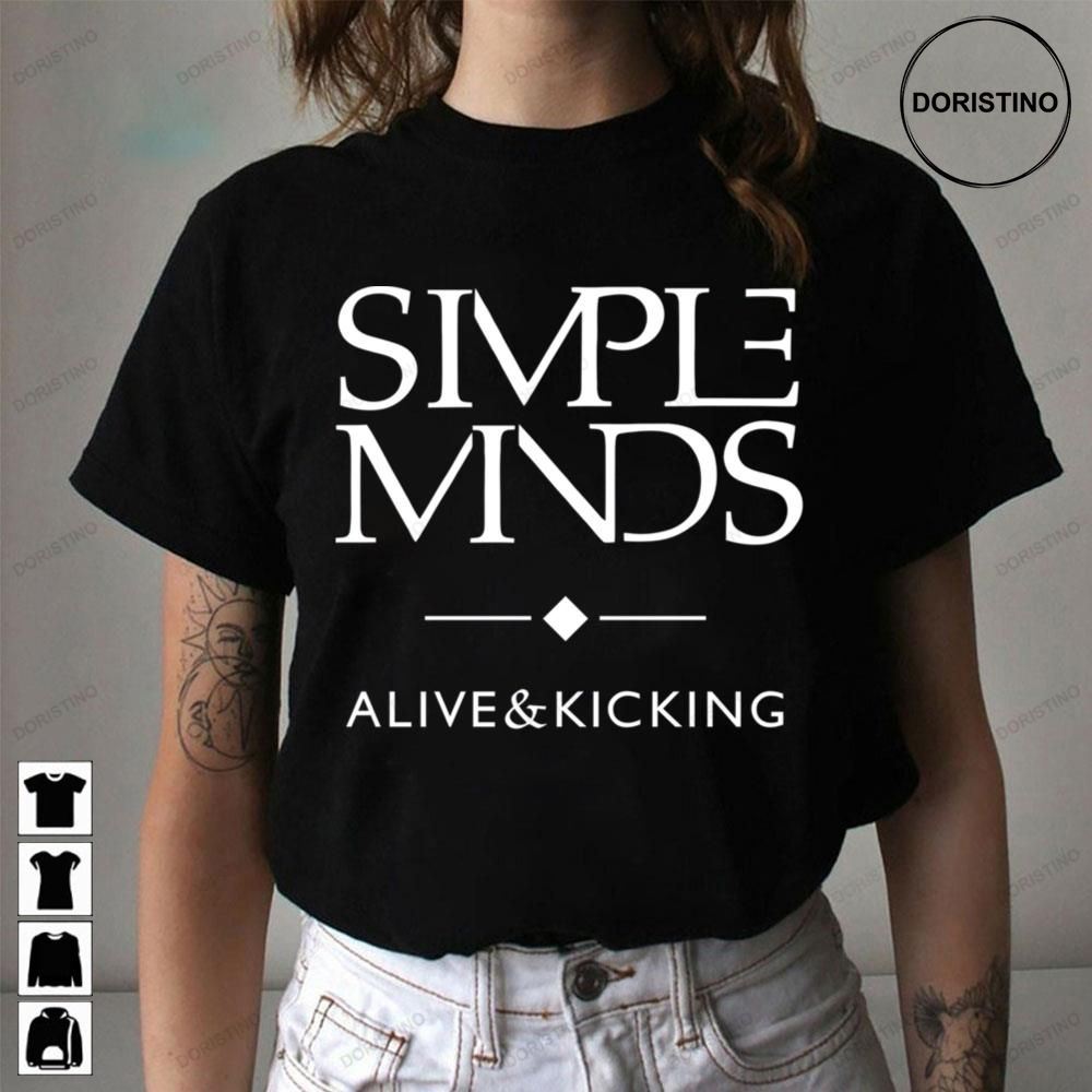 Alive And Kicking Simple Minds Awesome Shirts